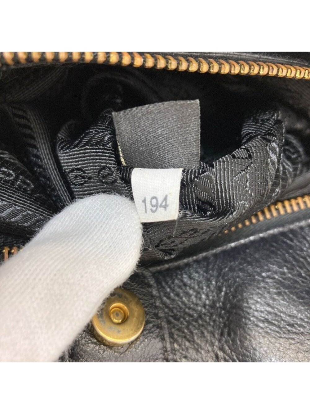 Prada Logo 2-Way Tote Nylon - Picture 7 of 15
